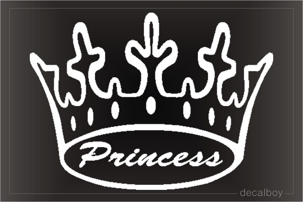 Crown Princess Decal