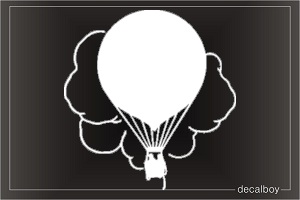 Hot Airballoon Decal