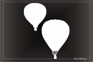 Hot Balloon Decal