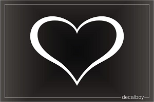 Heart Decal SVG