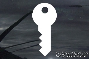 Key 123 Car Decal