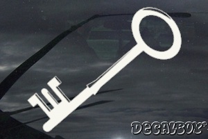 Key Locksmith Service Decal