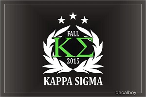 Kappa Sigma Logo Decal
