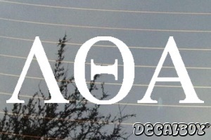 Lambda Theta Alpha Vinyl Die-cut Decal