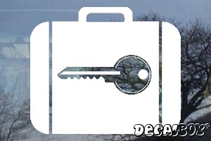 Luggage Key Car Decal