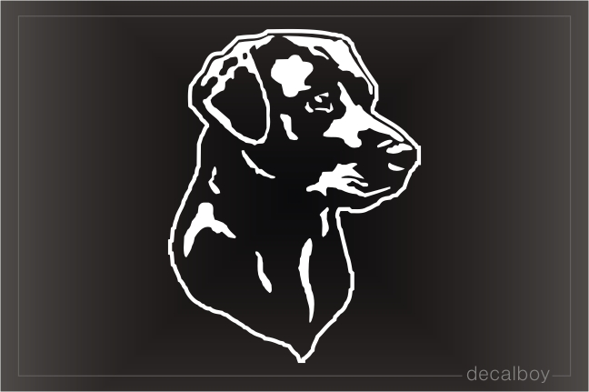 Labrador Vinyl Decal Vinyl Sticker