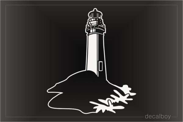 Lighthouse Storm Decal