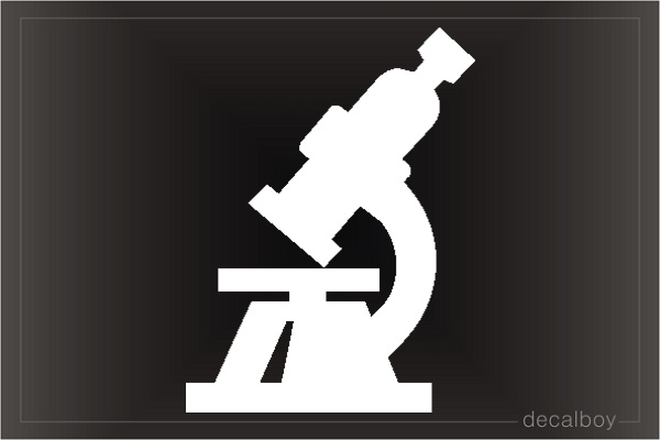 Microscope Decal