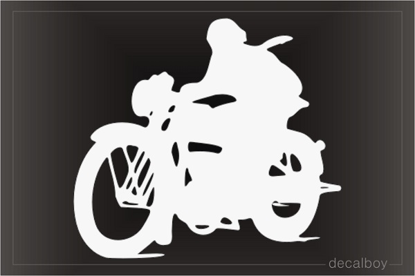 Motorcycle Bike Ride Window Decal