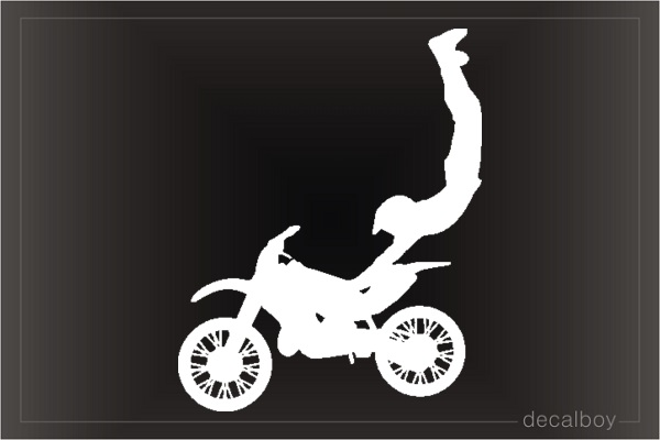 Freestyle Motorcross Rock Solid Decal