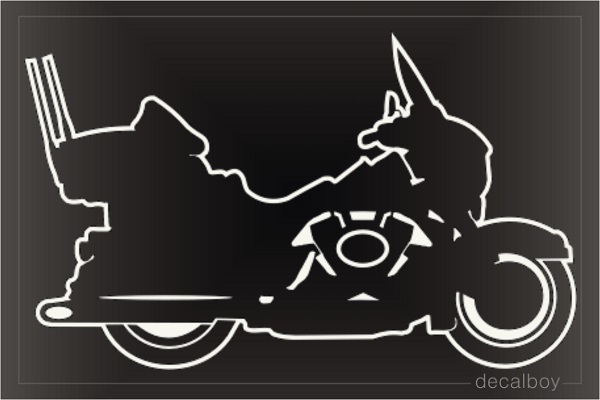 Motorcycle 1555 Decal