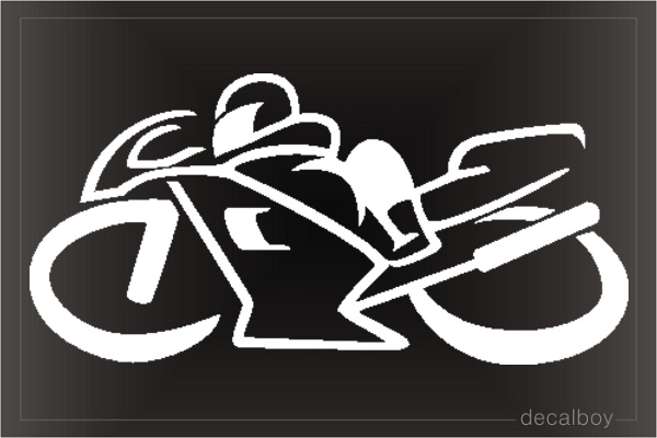 thumbnail image 2 of 2 Bulldog Biker Helmet Stickers – Funny Bull Dog Decals For Car, Laptop, Skateboard 2 of 2