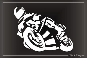 Motorcycle Speedway Racing Decal