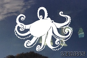 Octopus Window Decal