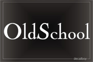 Oldschool Decal