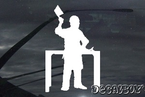 Butcher Car Window Decal