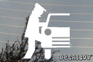 Crook Car Window Decal