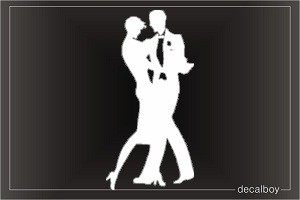 Dancing Couple Decal