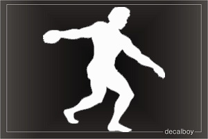 Discus Throw Decal