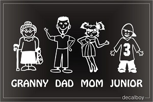 Family Granny Decal