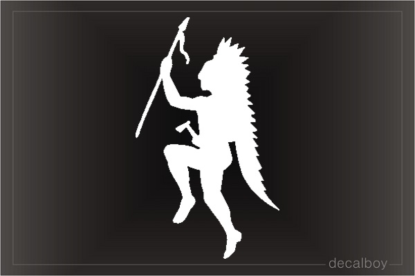 Indian 6 Decal