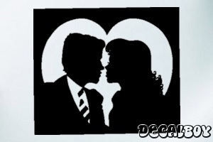 Kissing Decal