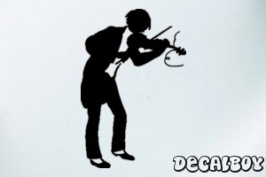 Violin Decal