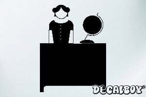 Receptionist Decal