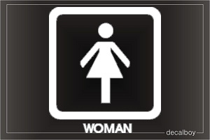 Sign Woman Decal