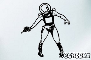 Spaceman Decal
