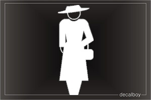 Lady 277 Decal