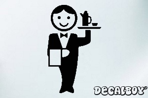 Waiter Decal