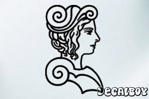 Woman 2 Decal