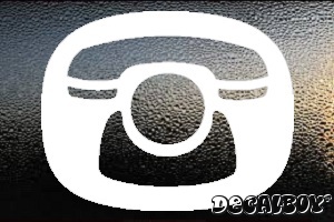 Phone Sign Car Decal