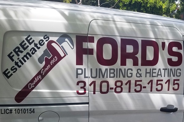 Plumbing Heating Logo Decal
