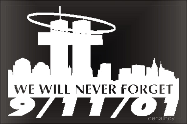 9 11 01 Decal