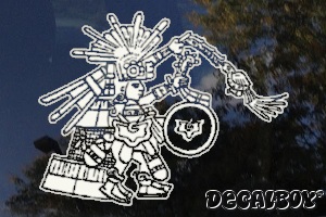 Quetzalcoatl Auto Decal