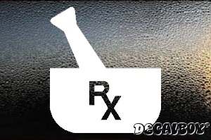 Rx 123 Car Decal