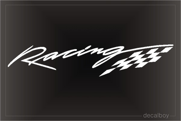 Racing Racing 56 Window Decal