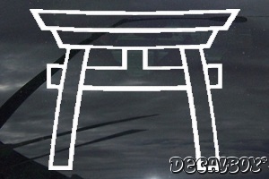 Symbol Shinto Gate Decal