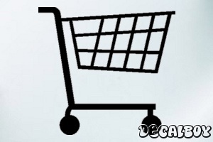 Shopping Cart Decal