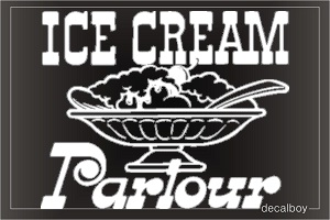 Icecream Car Decal