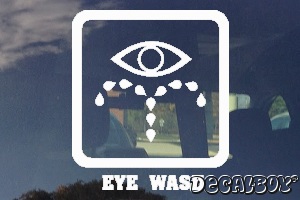 Eye Sign Car Decal
