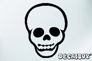 Skull 546 Decal