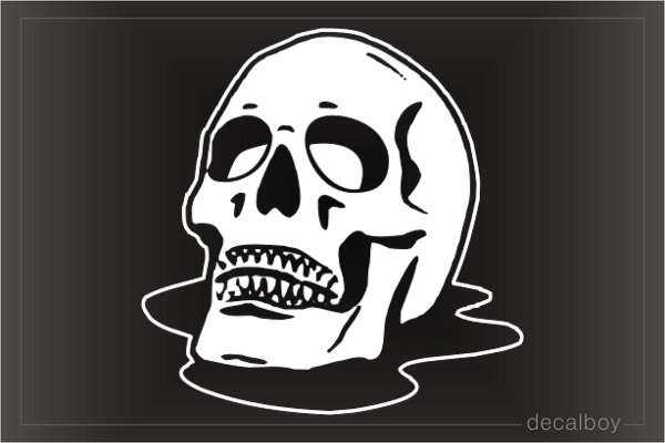 Skull 0120 Decal