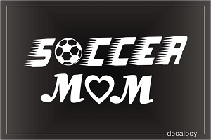 Soccer Mom Window Decal