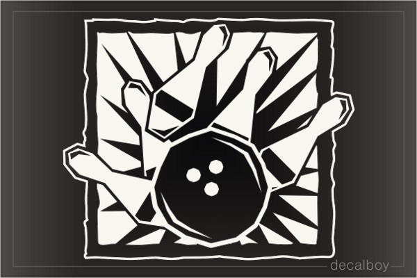 Bowling Decal