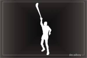 Lacrosse Youth Window Decal