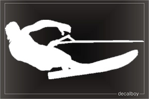 Waterski Window Decal