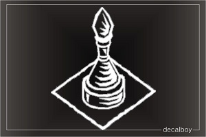 Chess Pieces Bishop 2 Decal